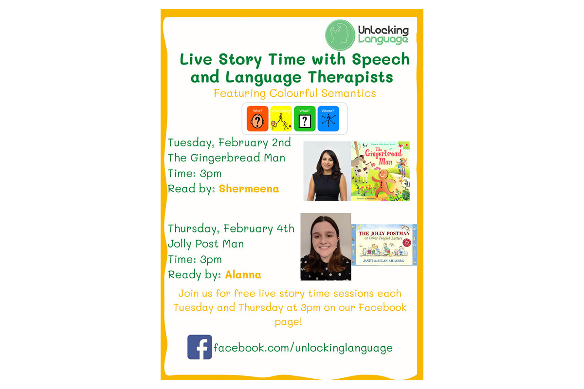Children Resources - Gingerbread Man Feb 2021 - Unlocking Language