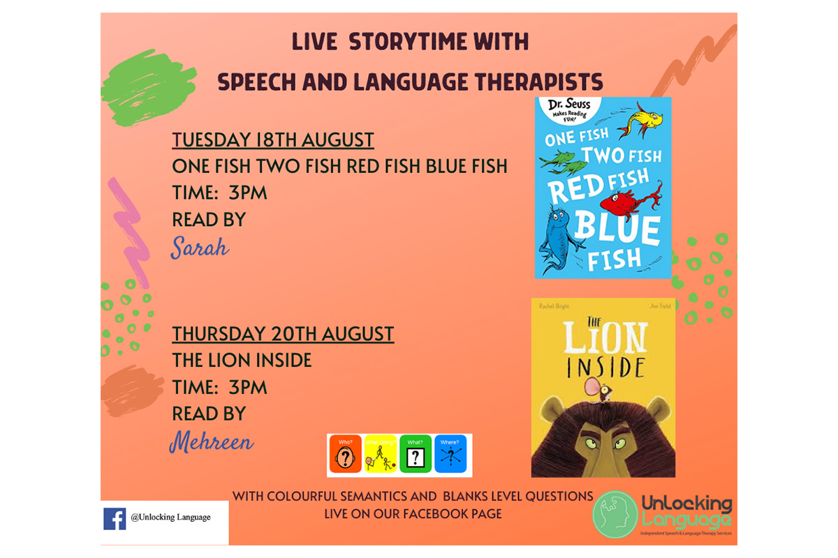 Children Resources - Lion Inside Aug 2020 - Unlocking Language