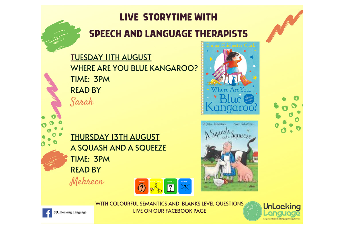 Children Resources - Squash And Squeeze Aug 2020 - Unlocking Language